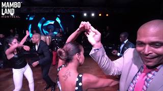 Salsa Dancing wLive Band Mamboland Montreal 2019 [upl. by Nodearb]