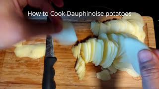 How to Cook Homemade DAUPHINOISE POTATOES  Easy Recipe French Potato Gratin [upl. by Notlef990]