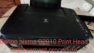 Canon Pixma G20103010 Print Head Replacement Steps [upl. by Nevaed]