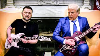 Trump vs Zelensky Guitar Battle Fan Made Video Edit [upl. by Chere679]