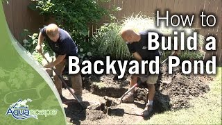 How To Build a Backyard Pond [upl. by Fernandez]