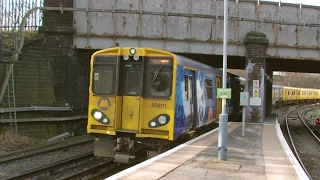 Half an Hour at 216  Birkenhead North Station 1022017  Class 507 508 terminus [upl. by Shane]