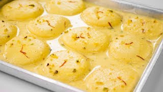 Rasmalai Halwai Style with Secrets  Bengali Rasomalai Recipe  CookingShooking [upl. by Roddy]