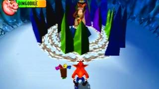 Crash Bandicoot 3 Warped  Boss 2 Dingodile Double Jump Get [upl. by Ange]