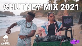 The Glam CHUTNEY Jam with DJ Ana and Ultra Simmo  Chutney Music Mix 2021 [upl. by Oaoj]