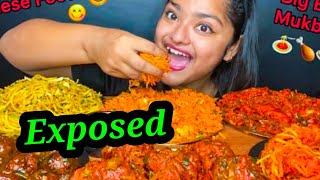 HOW INDIAN MUKBANGERS EAT SO MUCH  MADDY EATS EXPOSED [upl. by Sochor]