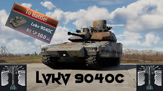 Lvkv 9040C EXPERIENCE  WAR THUNDER [upl. by Anthe624]