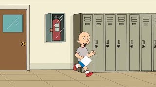 Classic Caillou Cuts School And Gets Grounded [upl. by Jasper]