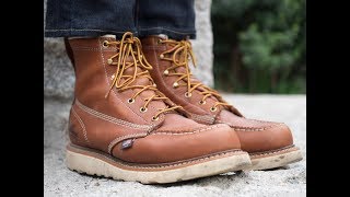 Thorogood Moc Toe Review The Work Boot to Wear Out [upl. by Lanita647]