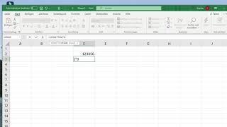 Microsoft Excel VerkettenFunktion – Null vor Zahl anzeigen [upl. by Thornie]