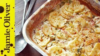 Jamies Quick Potato Dauphinoise [upl. by Stav]