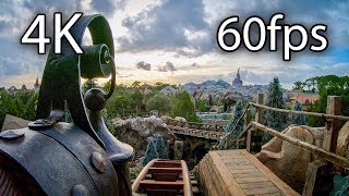 Seven Dwarfs Mine Train front seat onride 4K POV 60fps WDW Magic Kingdom [upl. by Callie743]