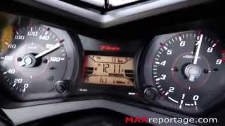 2015 Yamaha TMAX 530 acceleration 0170 kmh [upl. by Adigun]