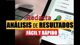 CÓMO REDACTAR LOS RESULTADOS DE UNA TESIS  ENFOQUE CUANTITATIVO [upl. by Ahsinrac]