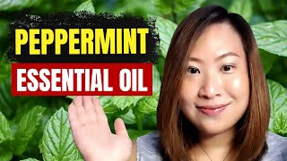 PEPPERMINT ESSENTIAL OIL Uses amp Benefits  Clinical Aromatherapy [upl. by Paule]