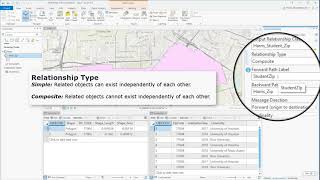 ArcGIS Pro Relate and Relationship Class [upl. by Alusru]