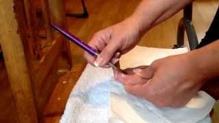 DIY Acrylic Toes  How I use Acrylic to repair my damaged toenail [upl. by Marchal]