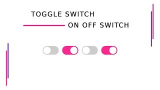 CSS Toggle Switch  On Off Button Design Using HTML And CSS  4 Minutes Tutorial [upl. by Viole]