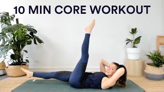 Pilates Core Workout  10 minutes [upl. by Laertnom]