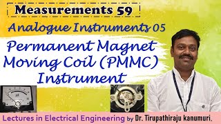 ME59 Permanent Magnet Moving Coil PMMC Instrument [upl. by Born87]