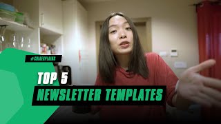 5 newsletter templates for more effective email marketing [upl. by Anaeda]