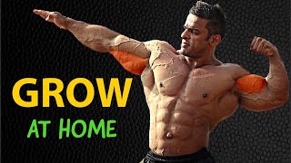 Home Biceps amp Triceps Workout for Bigger Arms  Yatinder Singh [upl. by Siuqramed]