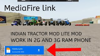 FS20 LITE INDIAN TRACTOR MOD  JASSU GAMING [upl. by Weisburgh258]