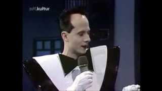 Klaus Nomi interview  Total Eclipse on German TV [upl. by Axe]