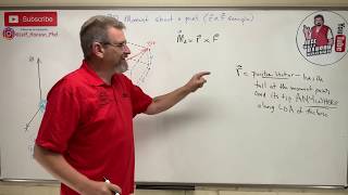 Statics Lesson 24  3D Moment About a Point and rXF Example [upl. by Annelg]