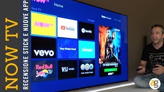 Recensione NowTV SMART stick NUOVE APP ed ecosistema [upl. by Yrneh743]