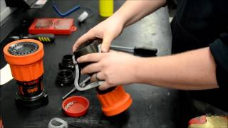 Elkhart Brass  How to Replace Chief Nozzle Stem [upl. by Auhsohey]