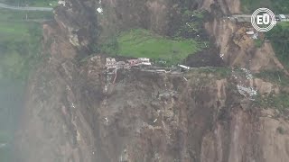 La tragedia en Alausí vista desde un dron [upl. by Edrahc]