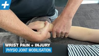 Wrist Pain and Injury Part 1 Physio Mobilisation  Tim Keeley  Physio REHAB [upl. by Squires]