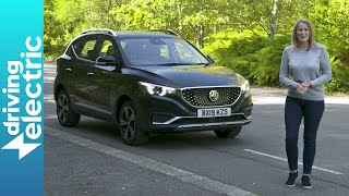 MG ZS EV review  DrivingElectric [upl. by Watts]