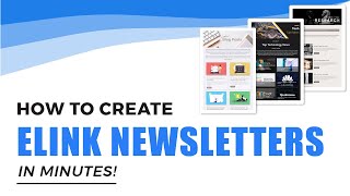 How to Create an Email Newsletter in Minutes  elinkio [upl. by Phonsa]