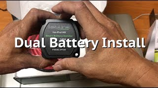 Dual Battery Isolator Install Step by step [upl. by Alleuol]