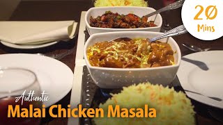 How to Make an Authentic Malai Chicken Masala in Under 20 Minutes  Mums Recipe  Chef Hussain [upl. by Annelak]