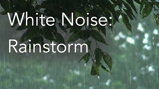 Rainstorm Sounds for Relaxing Focus or Deep Sleep  Nature White Noise  8 Hour Video [upl. by Canute]