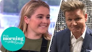 Gordon Ramsay Critiques His Own Daughters Cooking  This Morning [upl. by Mechling]