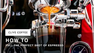 How to pull the perfect shot of espresso [upl. by Romona]