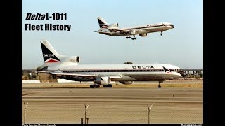 Delta Airlines Lockheed L1011 Tristar Fleet History 19732001 [upl. by Renraw]